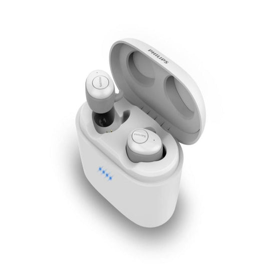 WIRELESS IN-EAR EARBUD WITH CHARGING CASE (WHITE)